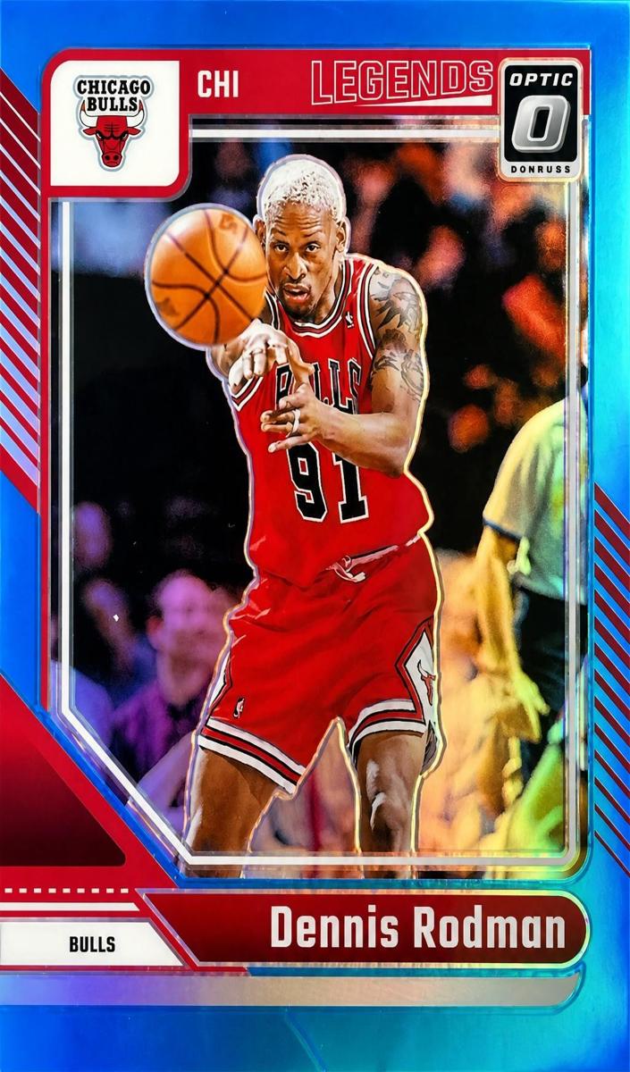 2024 Donruss Optic Basketball Aqua Dennis Rodman #241