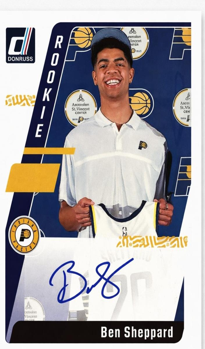 2023 Panini Donruss Basketball Ben Sheppard #ND-BEN