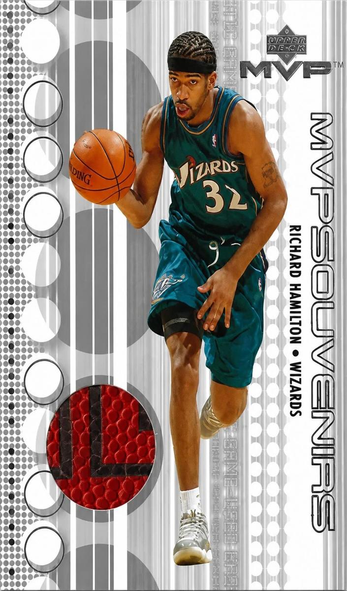 2001 Upper Deck MVP Basketball Richard Hamilton #RH