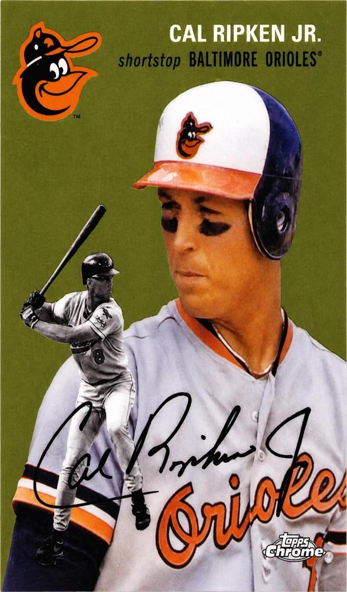 2023 Topps Chrome Platinum Baseball Cal Ripken Jr. #448