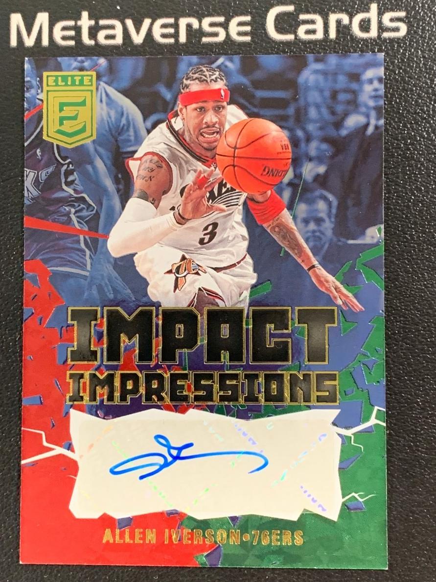 2021 Donruss Elite Basketball Allen Iverson #II-AIV