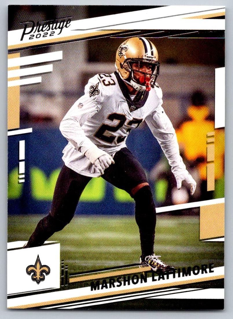 2022 Panini Prestige Football Marshon Lattimore #214
