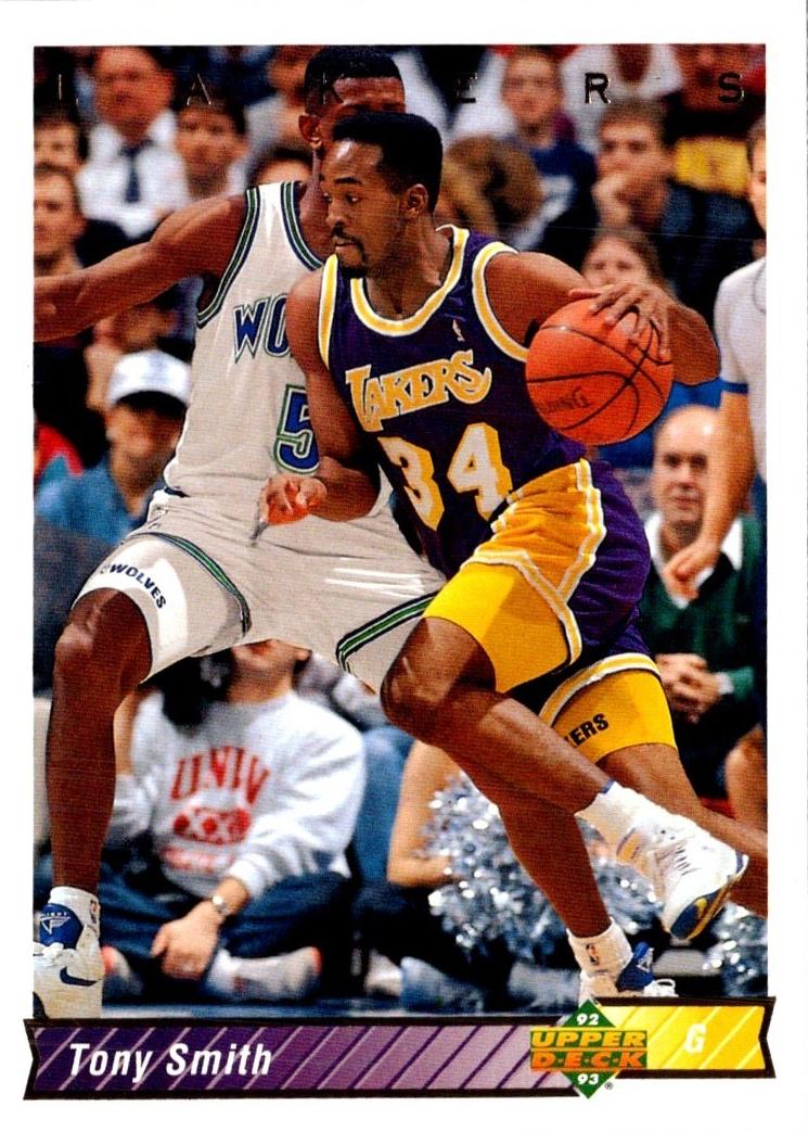 1992 Upper Deck Basketball Tony Smith #102