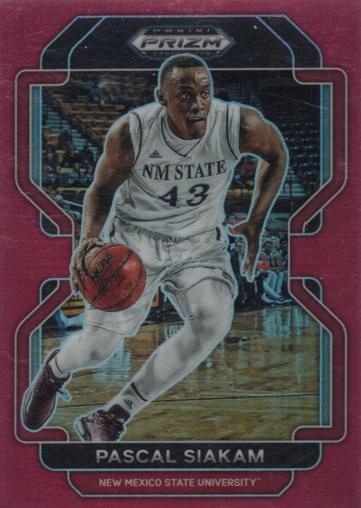 2022 Panini Prizm Draft Picks Basketball Red Pascal Siakam #78