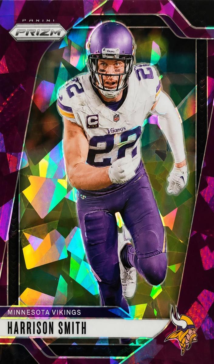 2024 Panini Prizm Football Purple Ice Harrison Smith #190