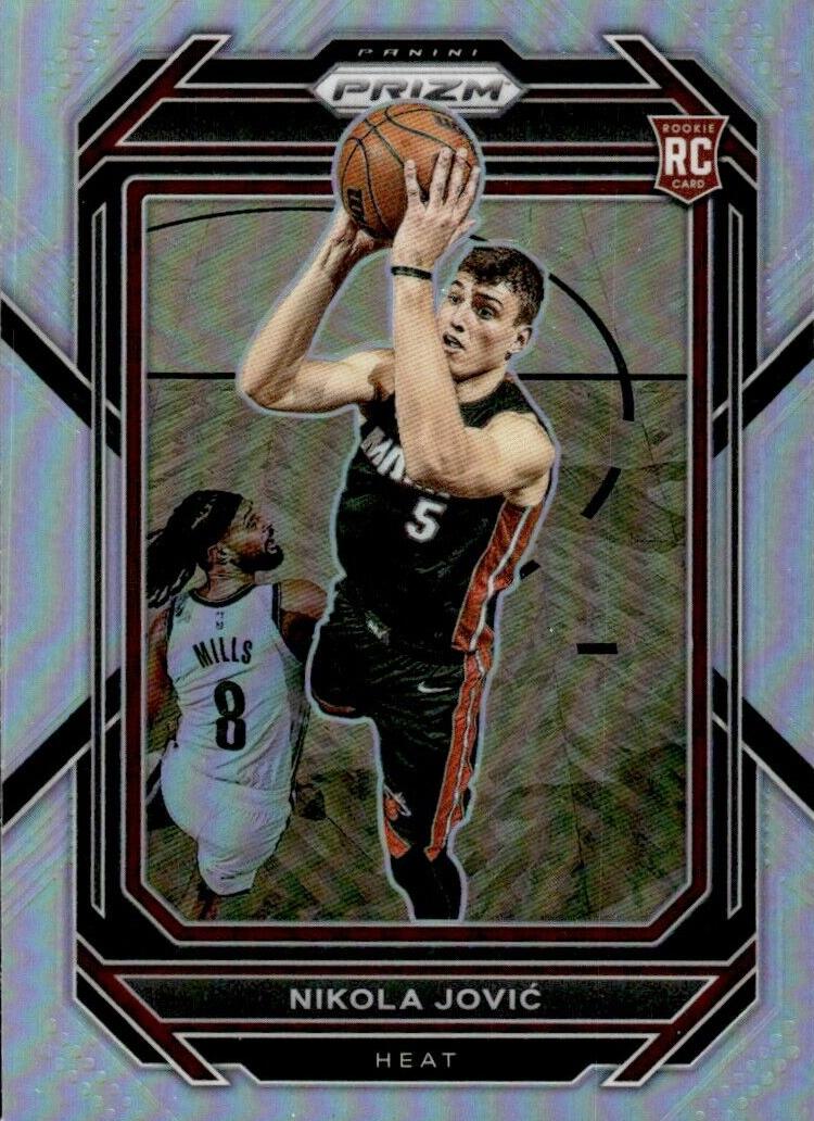 2022 Panini Prizm Basketball Silver Nikola Jovic #236
