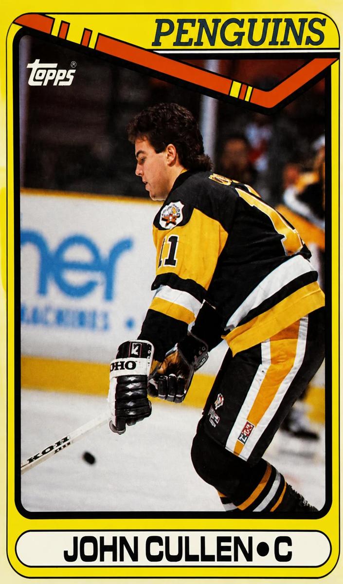 1990 Topps Hockey John Cullen #208