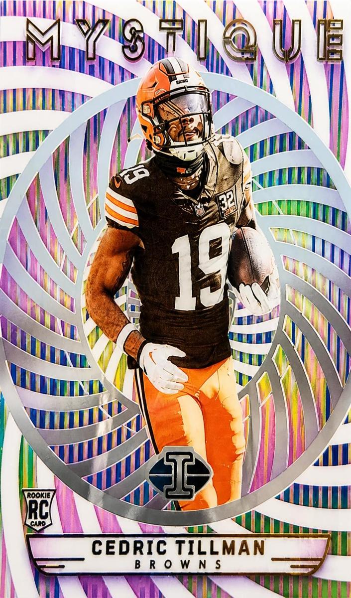 2023 Panini Illusions Football Cedric Tillman #4 SGC 9
