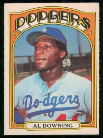 1972 O-Pee-Chee Baseball Al Downing #460