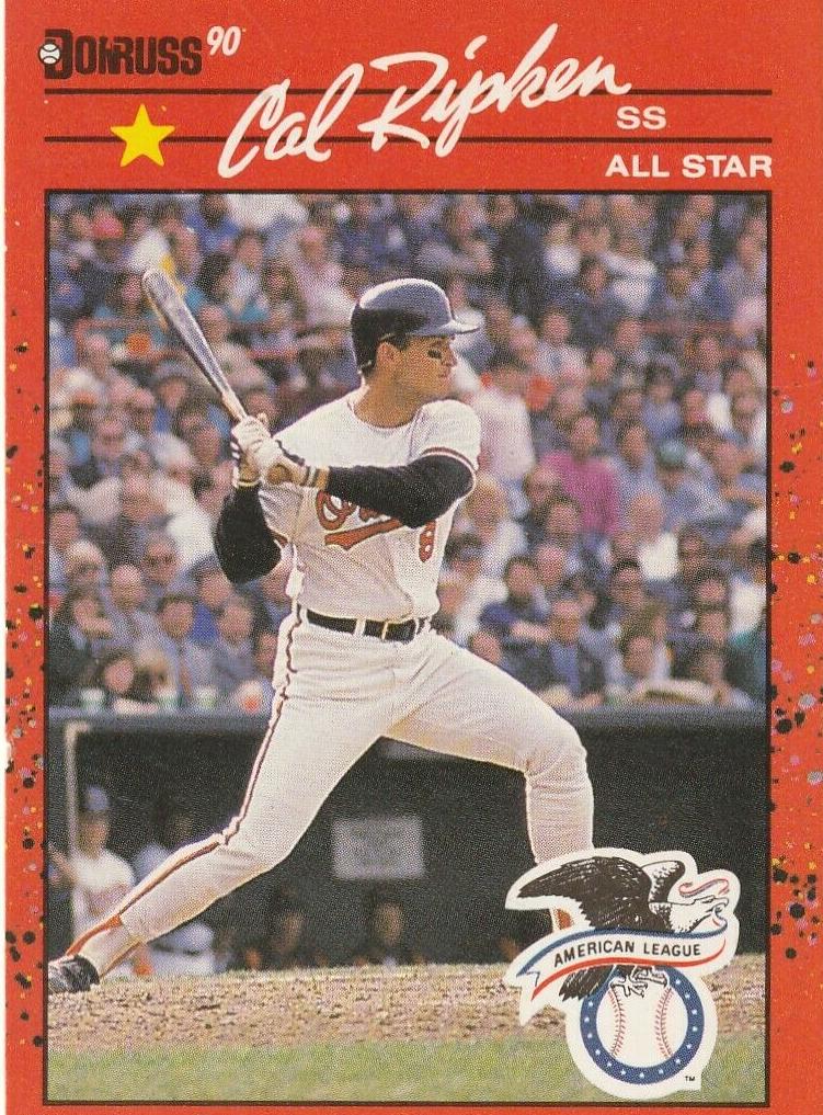 1990 Donruss Baseball Cal Ripken Jr. #676 PSA 9