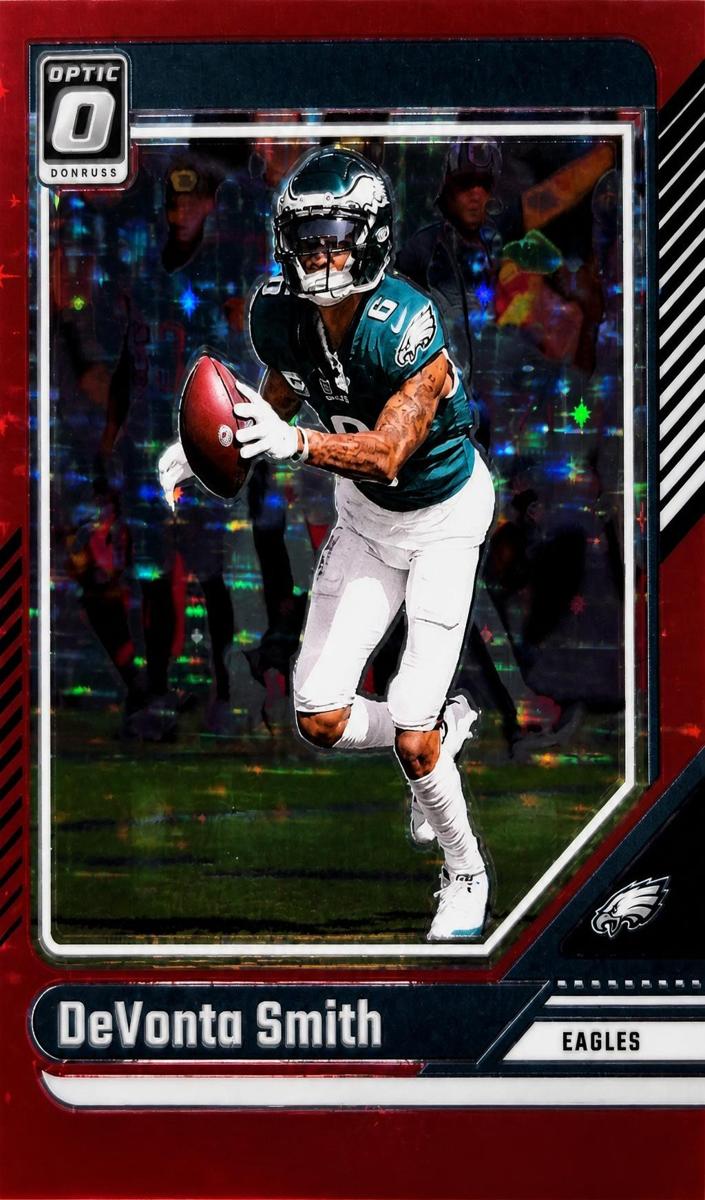 2024 Donruss Optic Football Red Stars DeVonta Smith #161