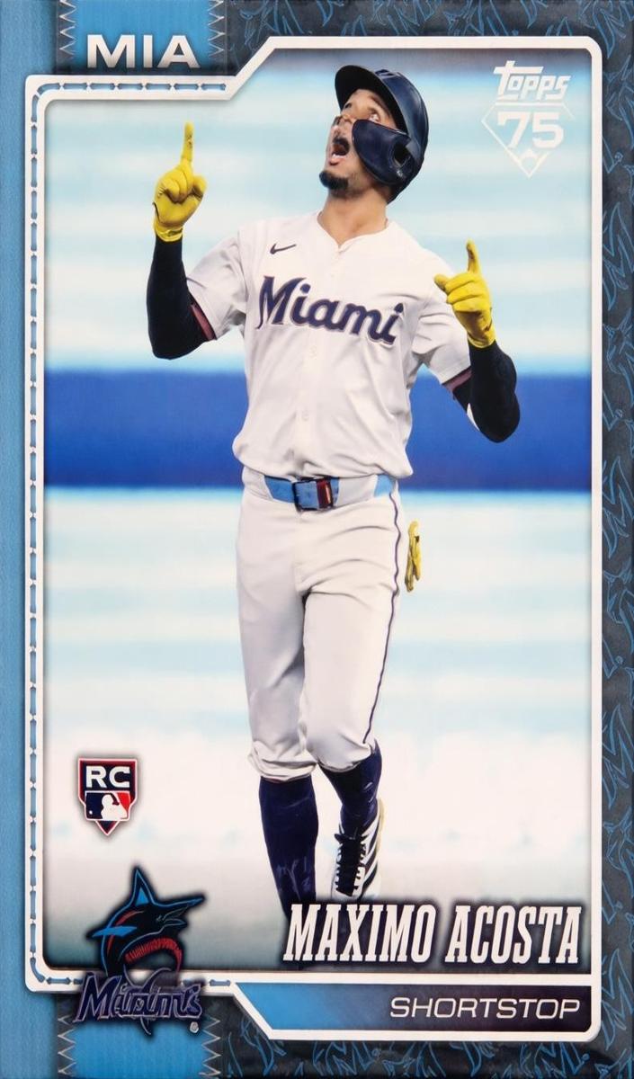 2026 Topps Baseball Maximo Acosta #172