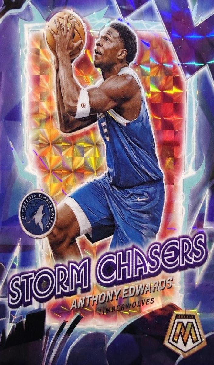 2023 Panini Mosaic Basketball Anthony Edwards #18 PSA 9