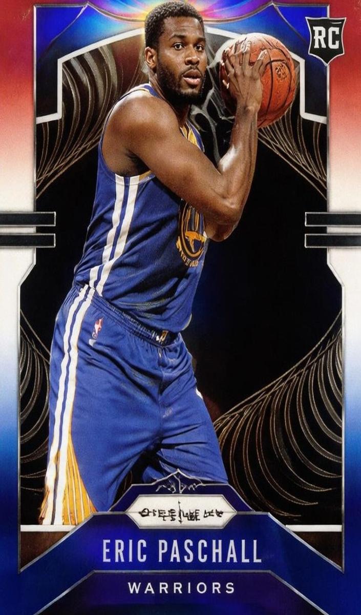 2019 Panini Prizm Basketball Red White Blue Eric Paschall #279 PSA 10