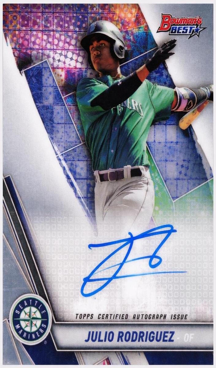 2019 Bowman's Best Baseball Julio Rodriguez #B19-JR