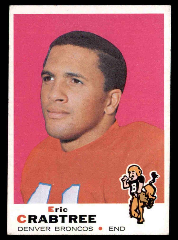 1969 Topps Football Eric Crabtree #151