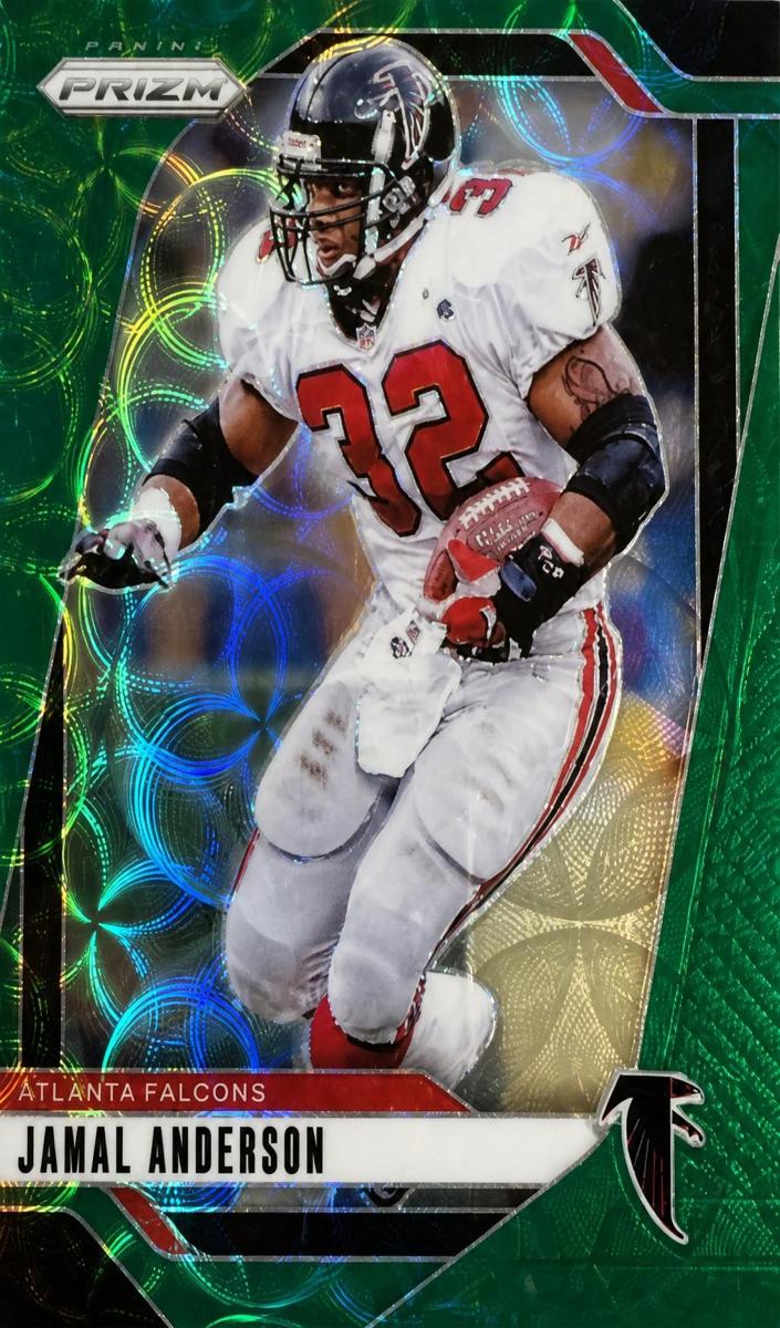 2024 Panini Prizm Football Green Scope Jamal Anderson #18