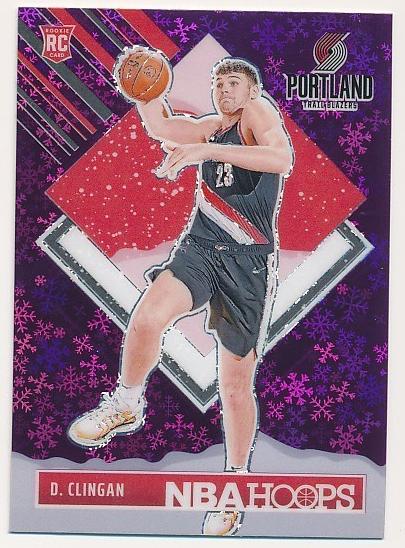 2024 Panini Hoops Basketball Purple Donovan Clingan #293