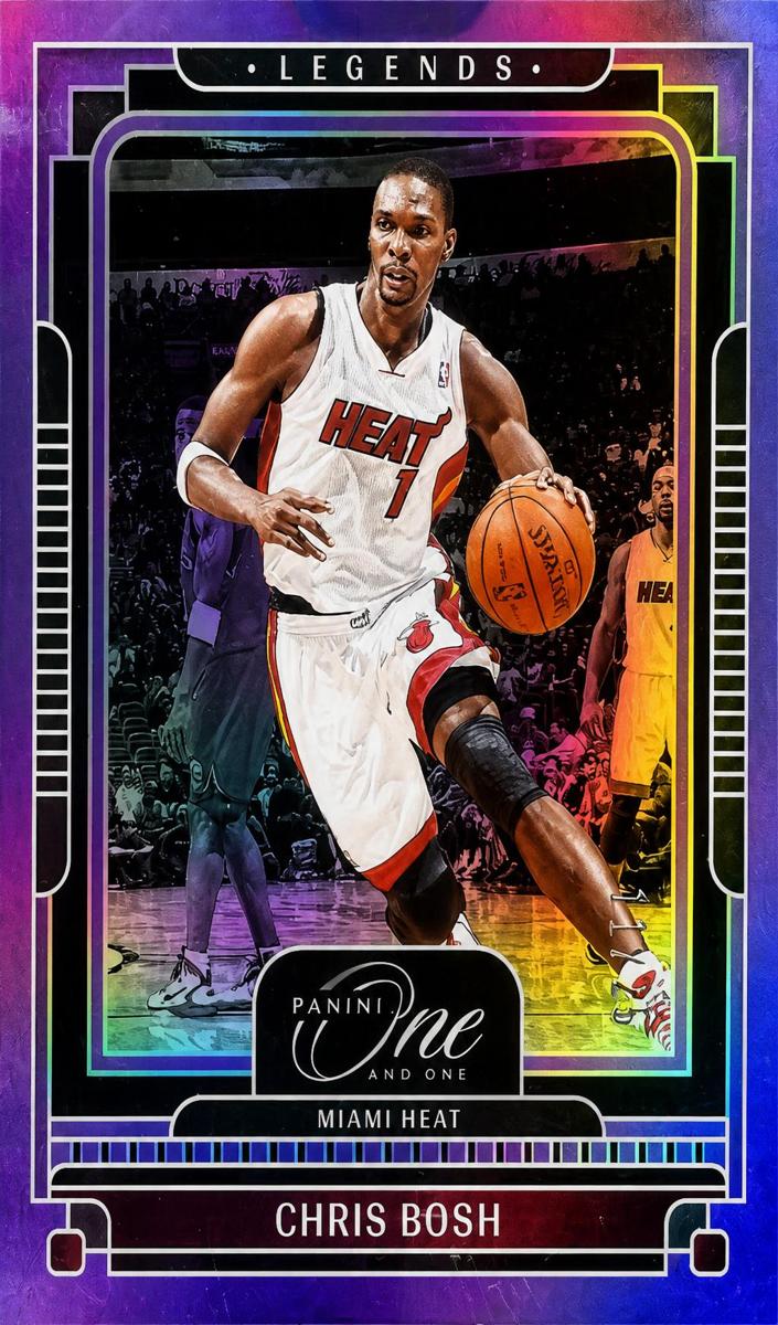 2024 Panini One and One Basketball Purple Chris Bosh #171