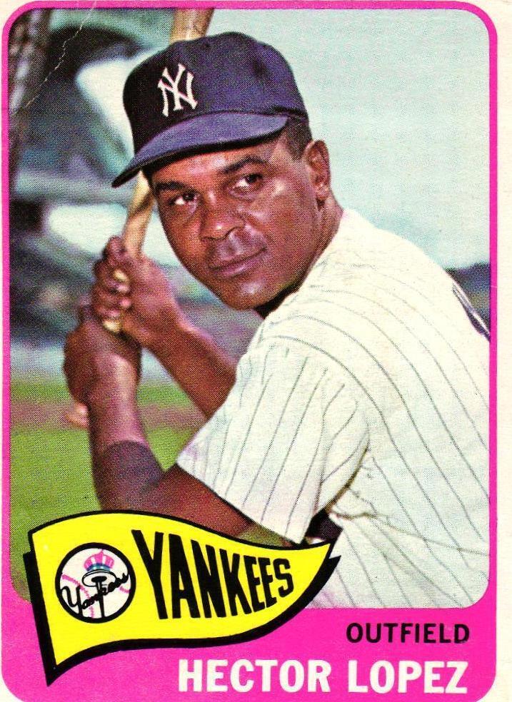 1965 Topps Baseball Hector Lopez #532 PSA 4.5