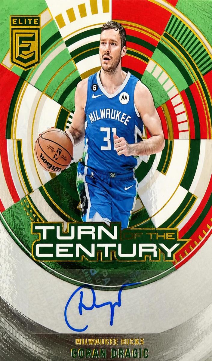 2023 Donruss Elite Basketball International Red and Green Goran Dragic #TCS-GDM