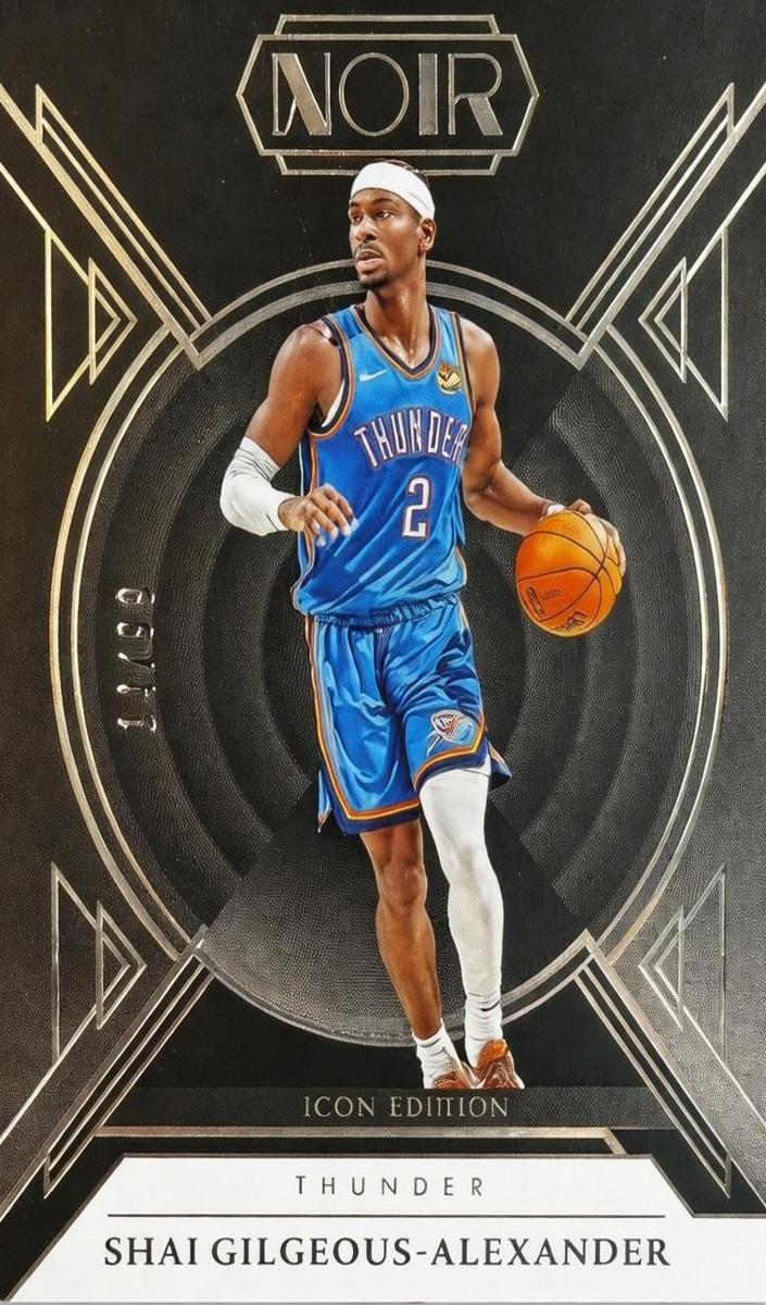 2024 Panini Noir Basketball Shai Gilgeous-Alexander #74