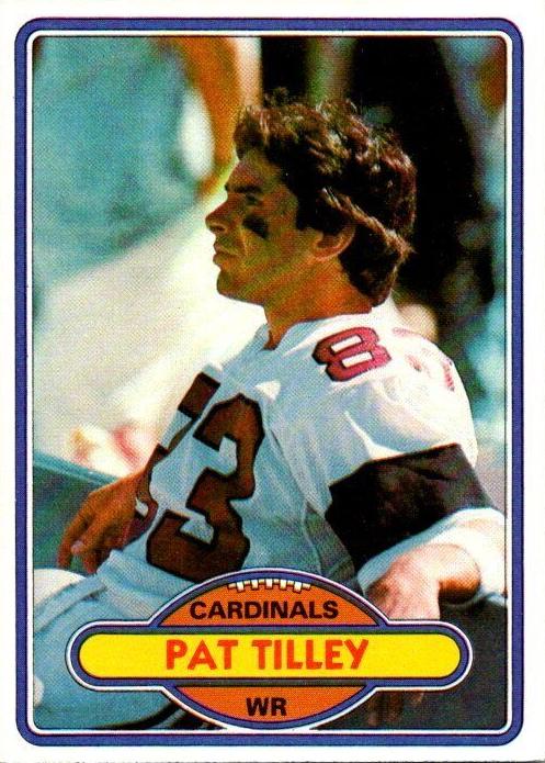 1980 Topps Football Pat Tilley #389 PSA 9