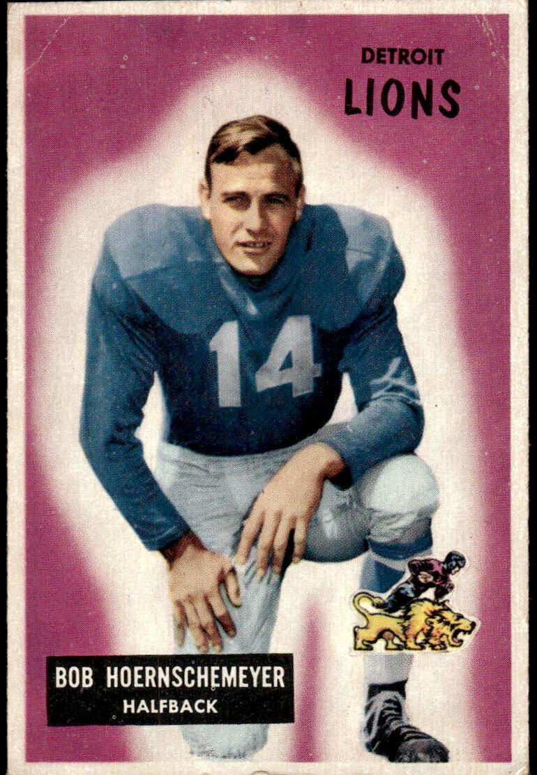1955 Bowman Football Bob Hoernschemeyer #84