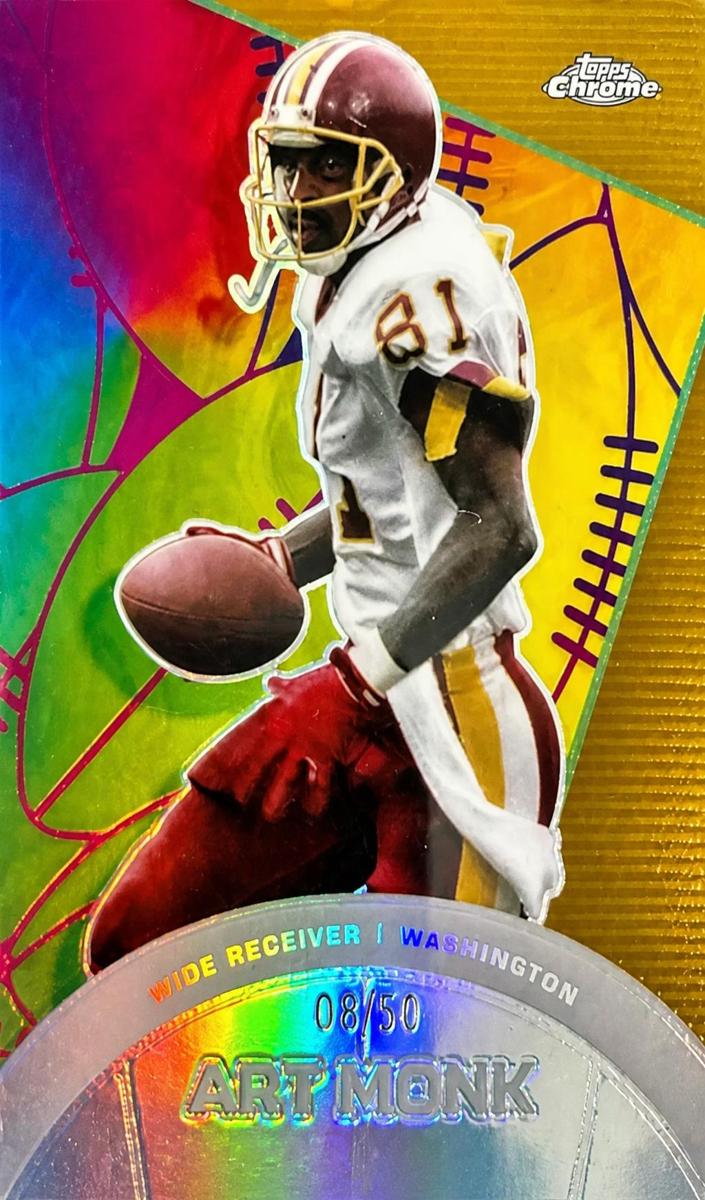 2023 Topps Composite Football Gold Refractor Art Monk #CAE-8