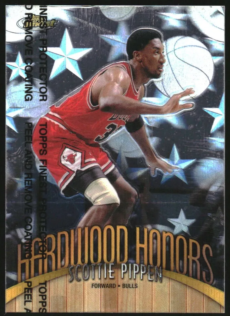 1998 Topps Finest Basketball Scottie Pippen #H20