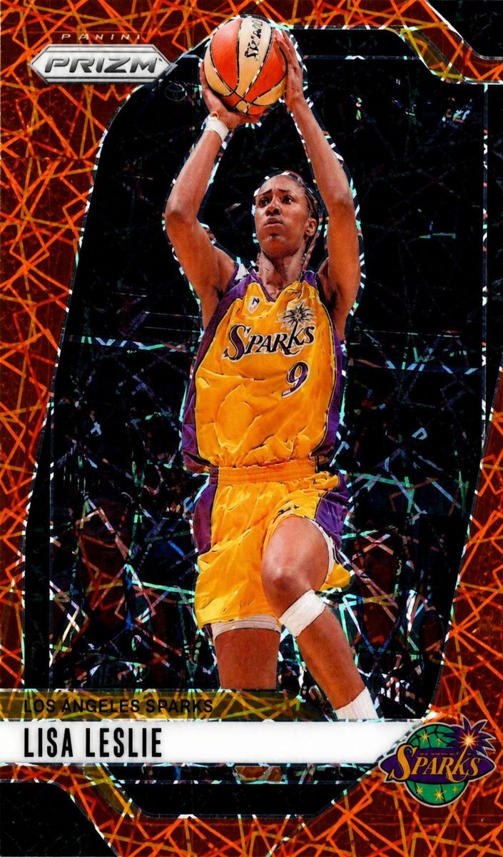 2024 Panini Prizm WNBA Basketball Orange Velocity Lisa Leslie #98