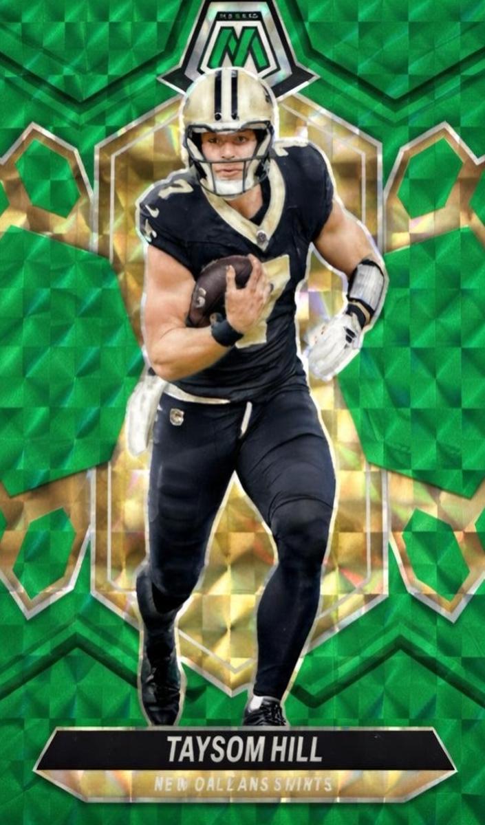 2024 Panini Mosaic Football Green Taysom Hill #158
