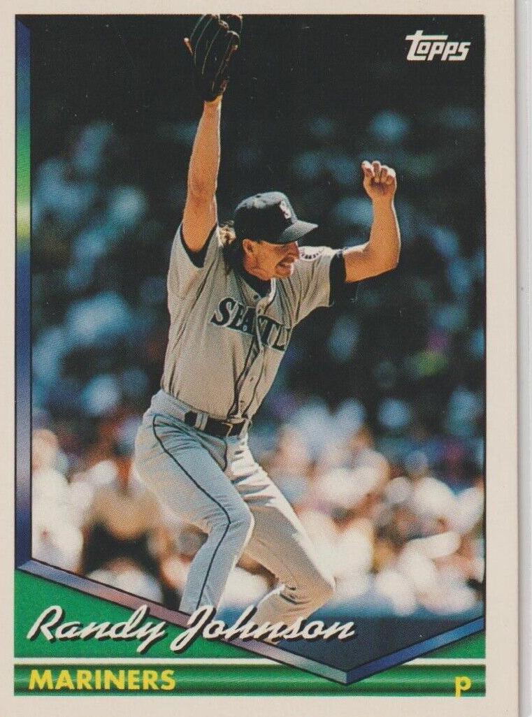 1994 Topps Baseball Randy Johnson #290