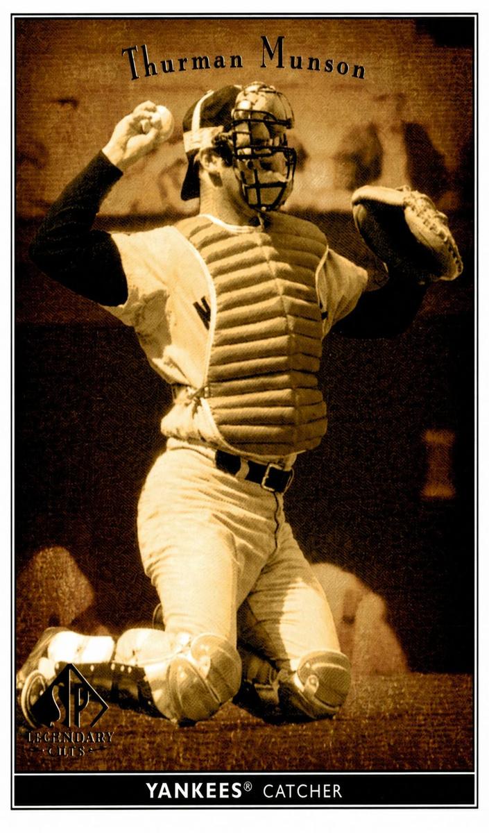 2002 SP Legendary Cuts Baseball Thurman Munson #78