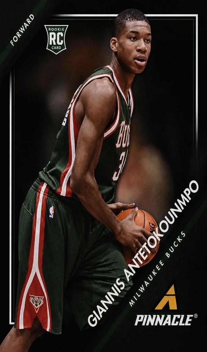 2013 Panini Pinnacle Basketball Artist's Proof Red Giannis Antetokounmpo #5