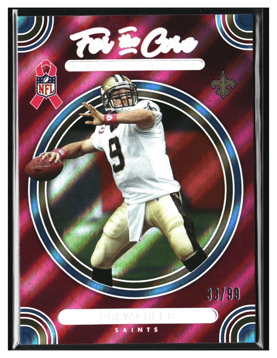 2024 Panini PhotoGenic Football Blue Drew Brees #FTC-DBR
