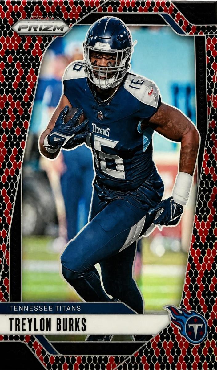 2024 Panini Prizm Football Snakeskin Treylon Burks #281