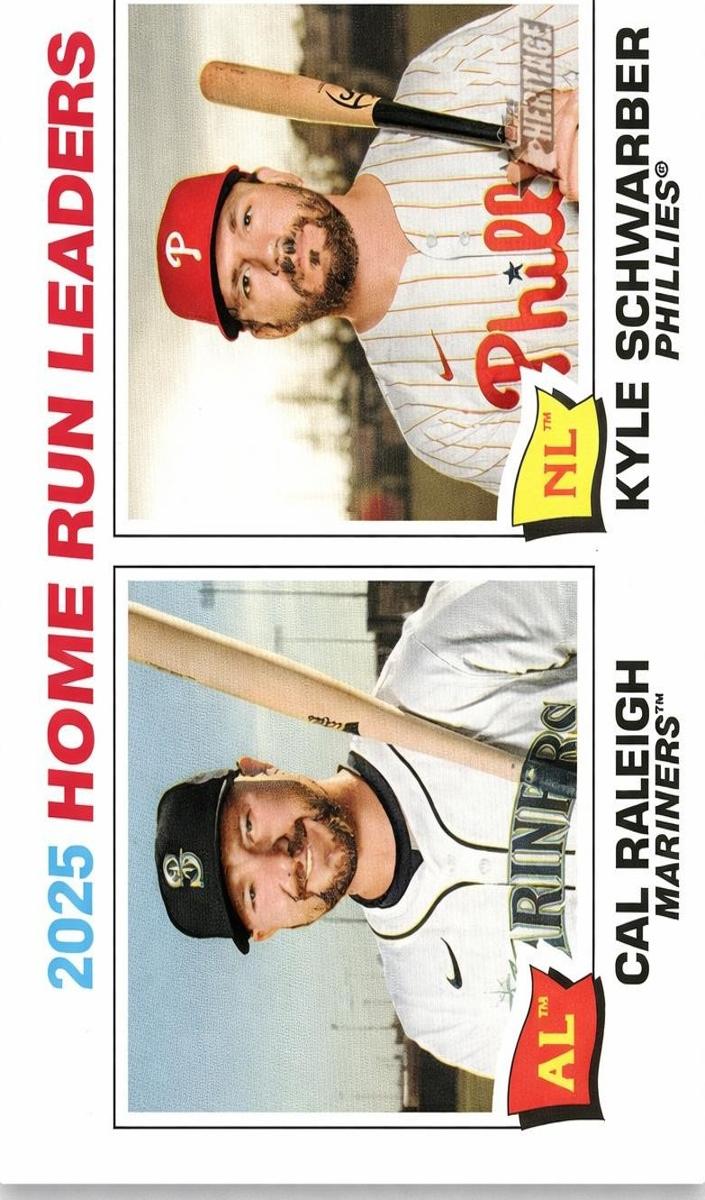 2026 Topps Heritage Baseball Kyle Schwarber #2