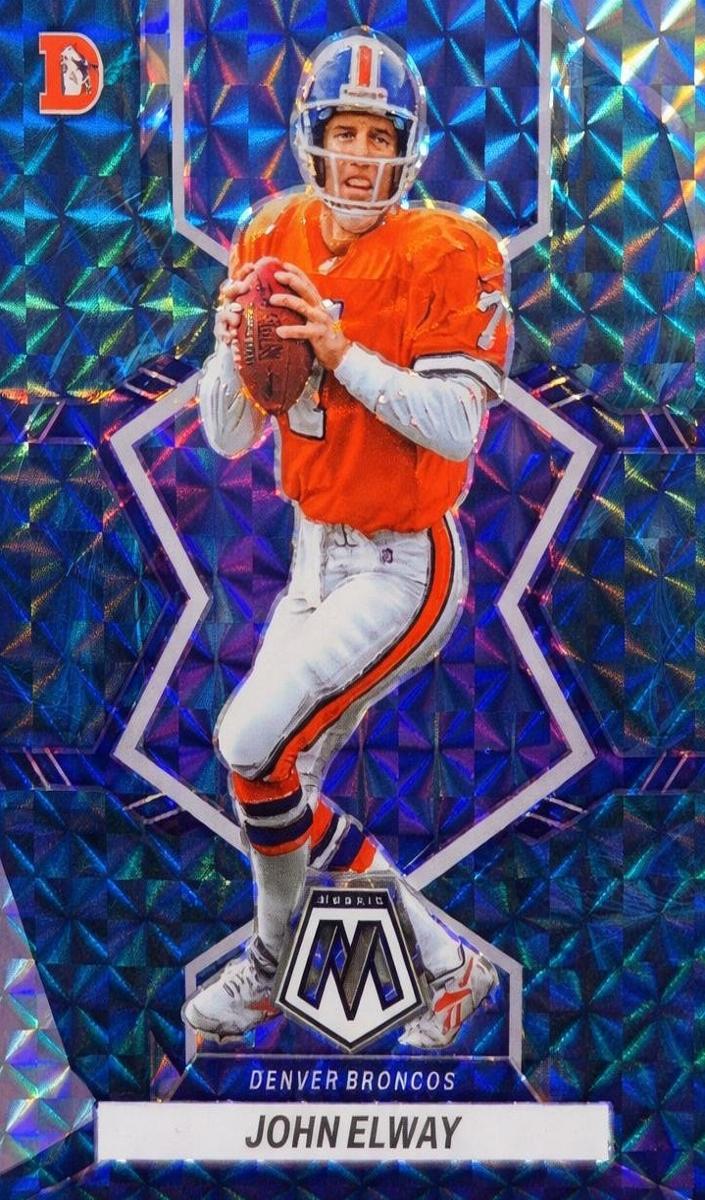 2022 Panini Mosaic Football Genesis John Elway #63