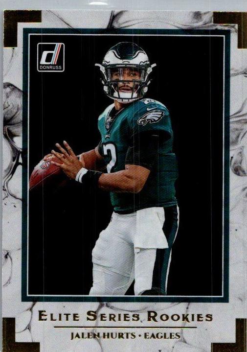 2020 Panini Donruss Football Jalen Hurts #ESR-JAH PSA 10