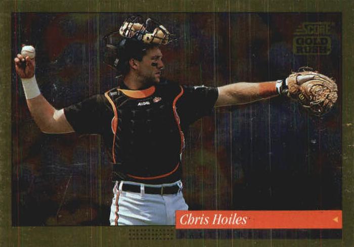 1994 Score Baseball Gold Rush Chris Hoiles #357