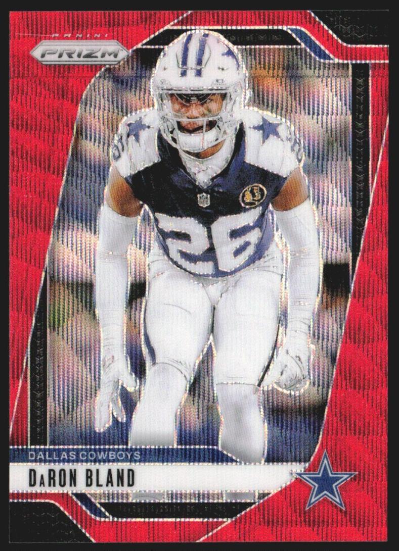 2024 Panini Prizm Football Red Wave DaRon Bland #78