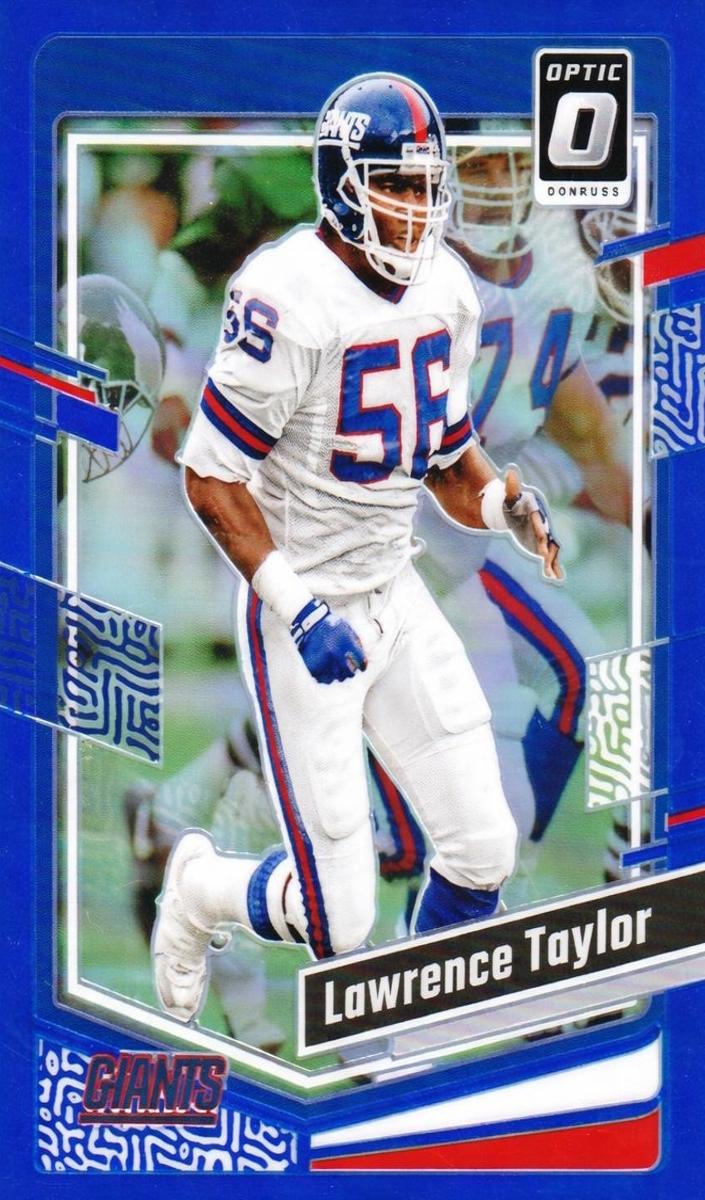 2023 Donruss Optic Football Blue Lawrence Taylor #145