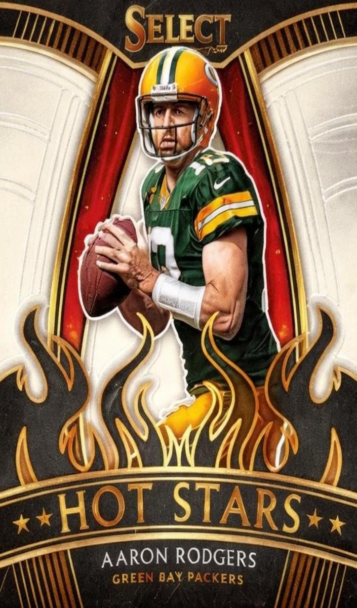 2020 Panini Select Football Aaron Rodgers #HS5 SGC 10