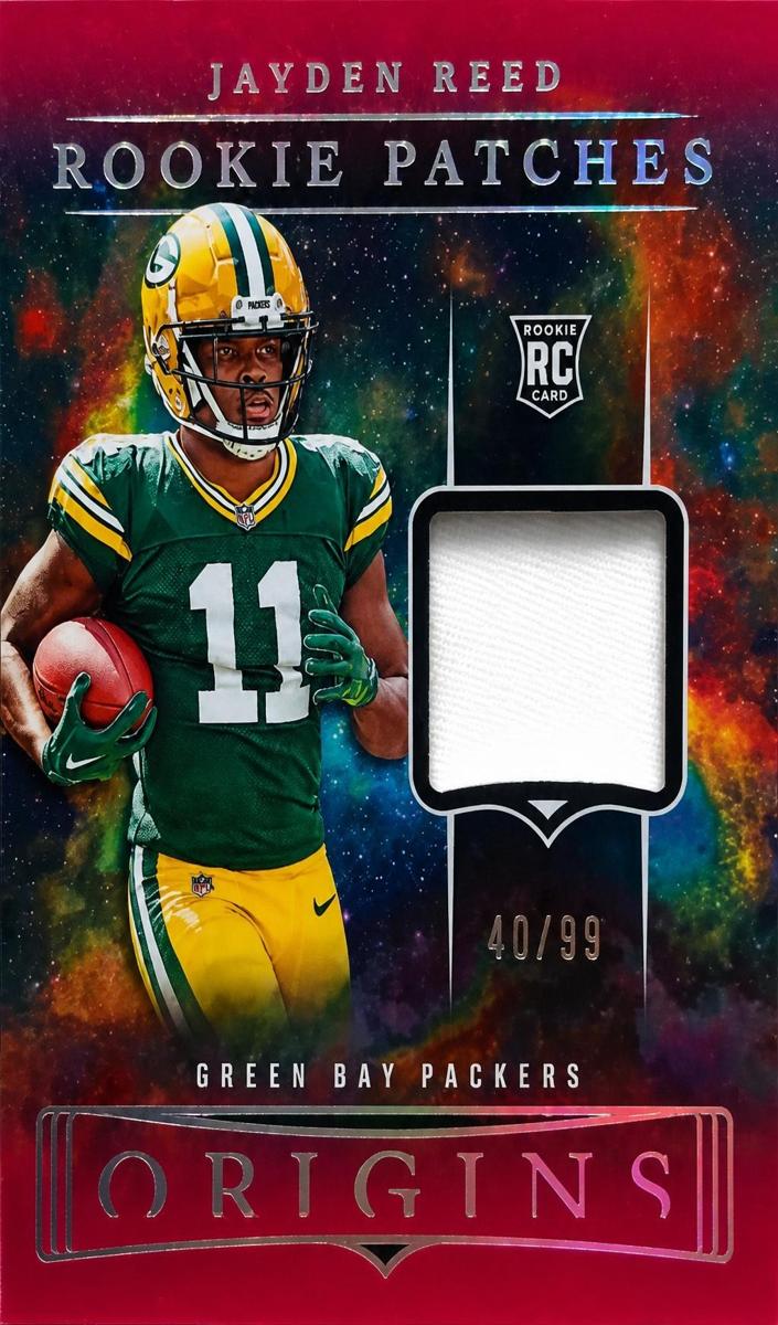 2023 Panini Origins Football Red Jayden Reed #RP-JR