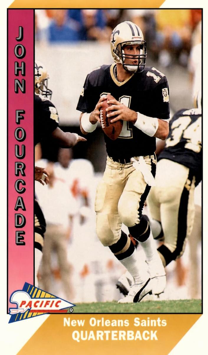 1991 Pacific Football John Fourcade #324