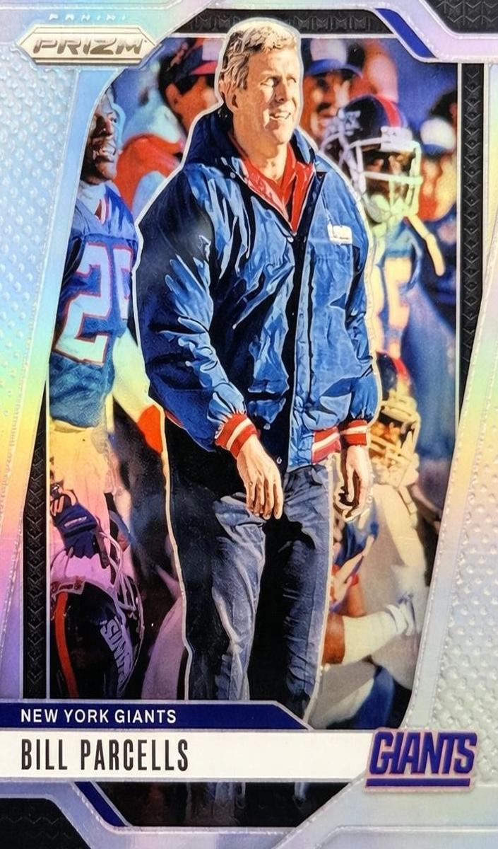 2024 Panini Prizm Football Silver Bill Parcells #221 PSA 10