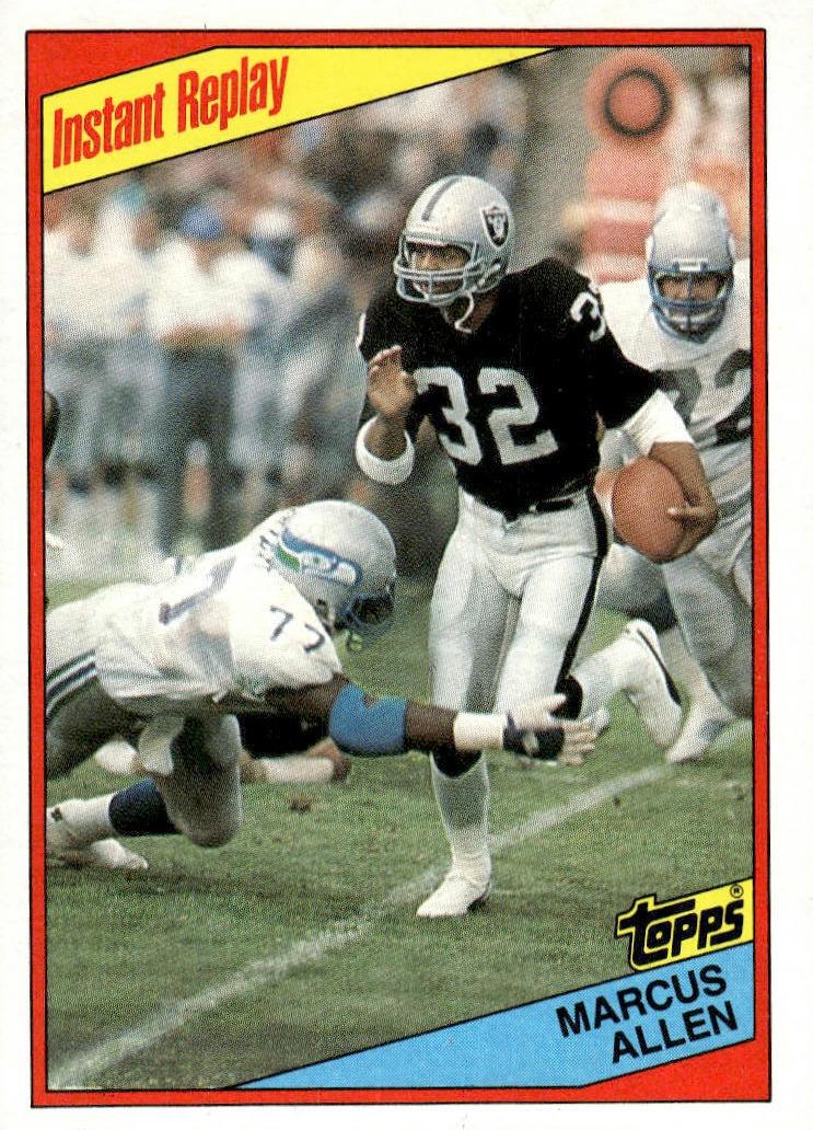 1984 Topps Football Marcus Allen #99 PSA 9