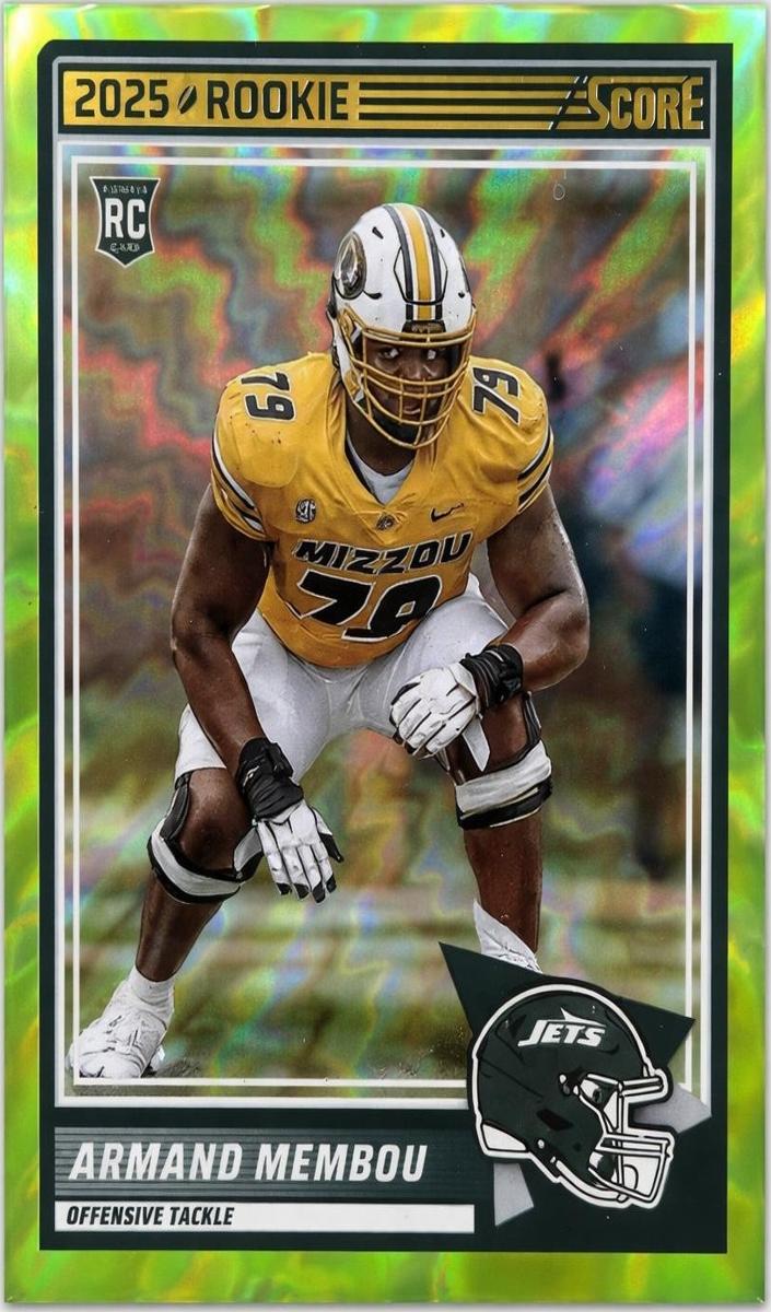 2025 Panini Score Football Green Armand Membou #70
