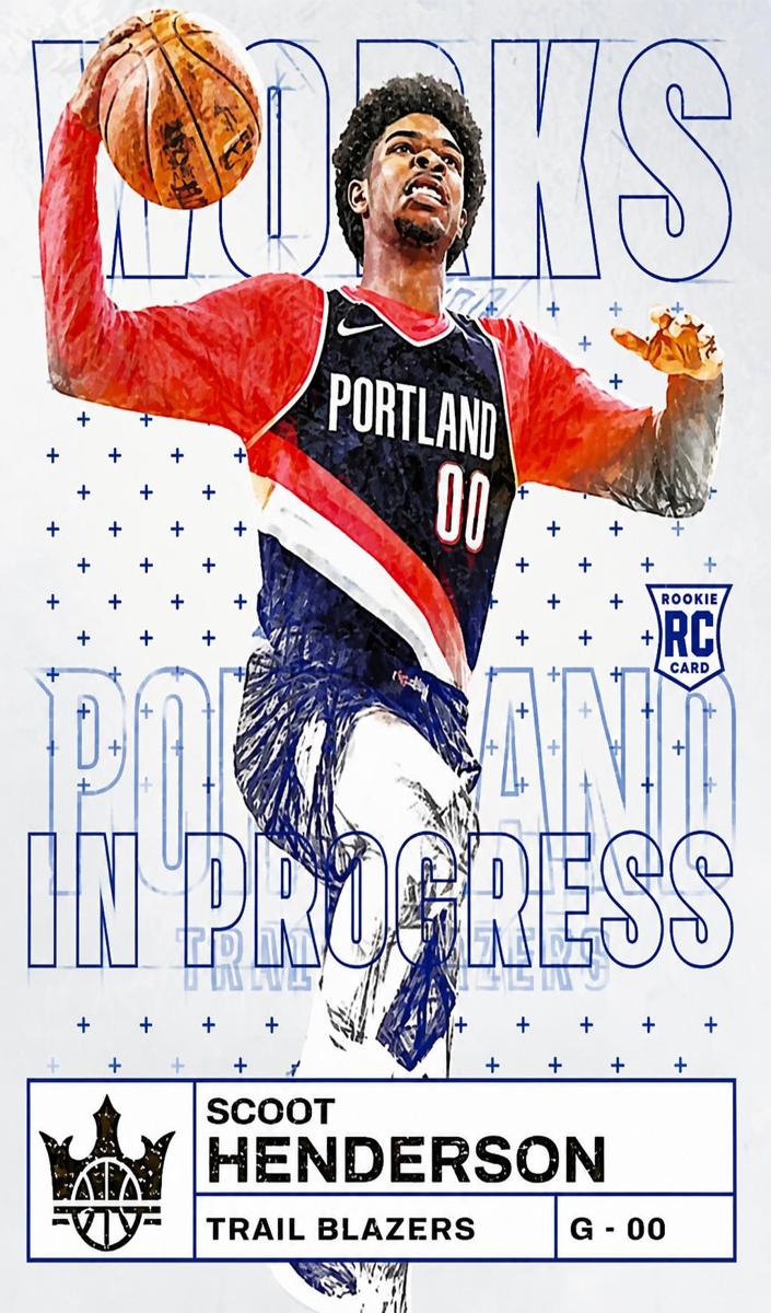 2023 Panini Court Kings Basketball Scoot Henderson #21